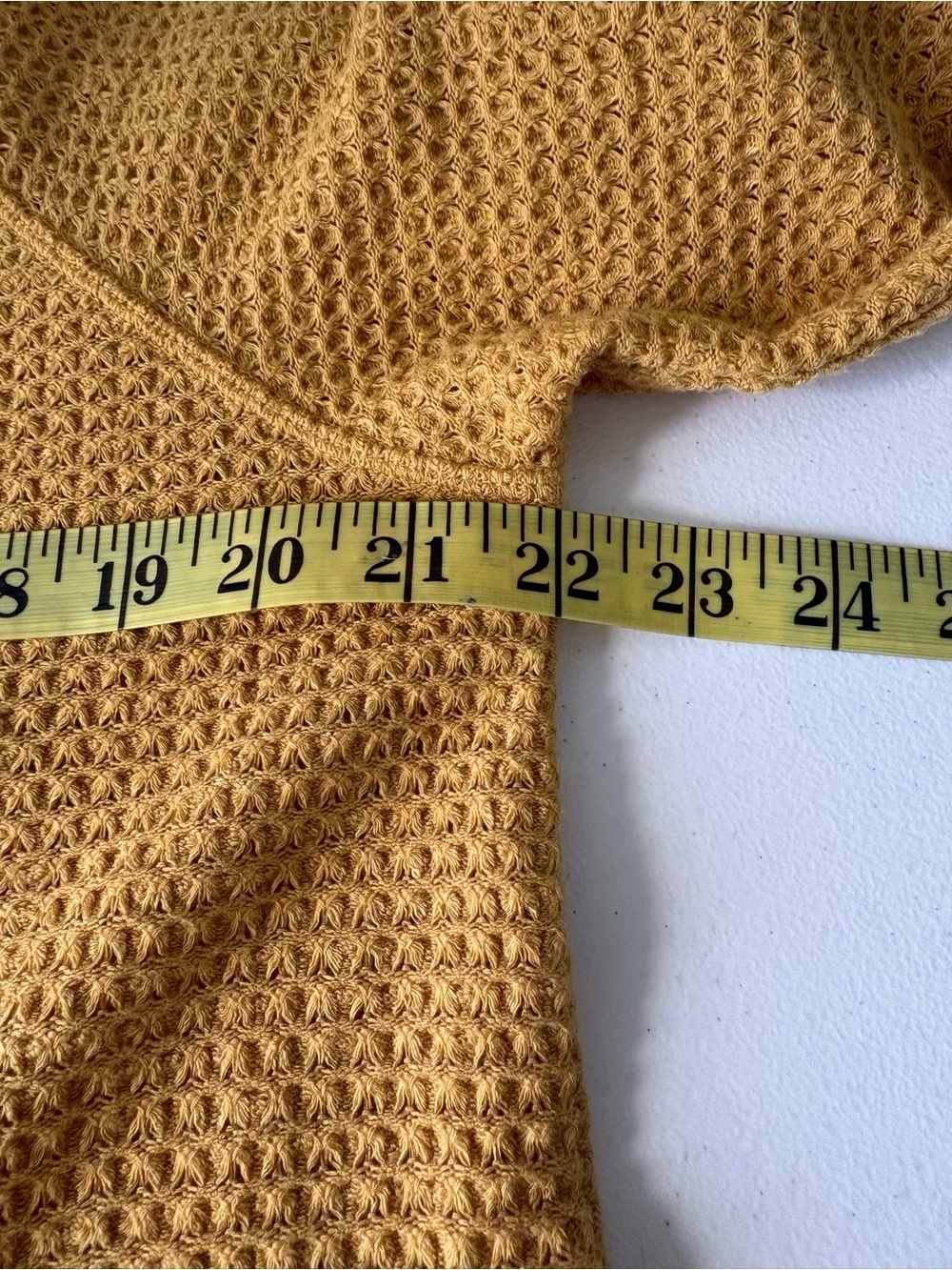 Sundance Large Thermal Waffle Knit Green Embroidered Sleeves High-Low Hem Soft - Picture 11 of 12